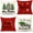 Red, variant on Buffalo Check Christmas Pillow Covers 18x18 Set of 4 Black White Farmhouse Xmas Decorations Winter Holiday Decor Throw Cushion Case for Home Couch