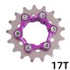 thumbnail image 3 of Cassette de una sola velocidad para bicicleta rueda libre 17T MTB piñón de una sola velocidad, 3 of 4
