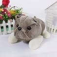 thumbnail image 3 of HCBY Bulldog Plush Toy, Realistic Stuffed Animal with 2 Color Options, Soft PP Cotton Filled, Washable Durable for Kids Companion and Home Decor, 3 of 6