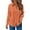 a-Orange7020, variant on Women Shirts Ladies Solid Color Waffle Blouse With Front Pockets Long Sleeve Button Down Lapel Shirt For Spring Summer Easy Care Options Fashionable Tops