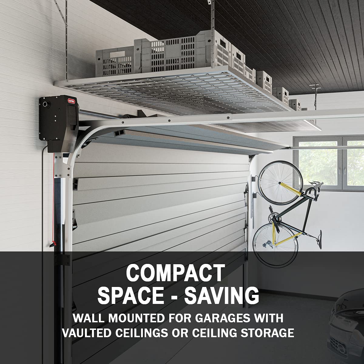 Genie 6170H-B Wall Mount Garage Door Opener With WiFi & Battery Backup – LiftMaster Compatible
