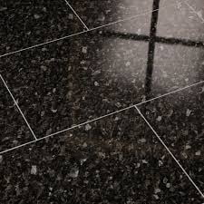 Elesgo Maxi V5 Tile Format Super Gloss Laminate Floor in Black Pearl 26.70 (Best Floor Tile Material)