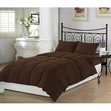 Mocha Brown Premium Xl Twin Comforter Set Twin Extra Long