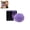 Purple, variant on Fuzz Squishy Stress Ball, Soft Smiley Face Sensory Ball for Anxiety Relief, Fuzz Stress Ball for Hand Squeezing (Bule, 1PC)