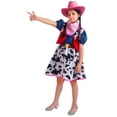 thumbnail image 2 of Disfraz de vaquera Gorkonpy para niñas, fiesta de Halloween de 3 a 4 años, 2 of 9