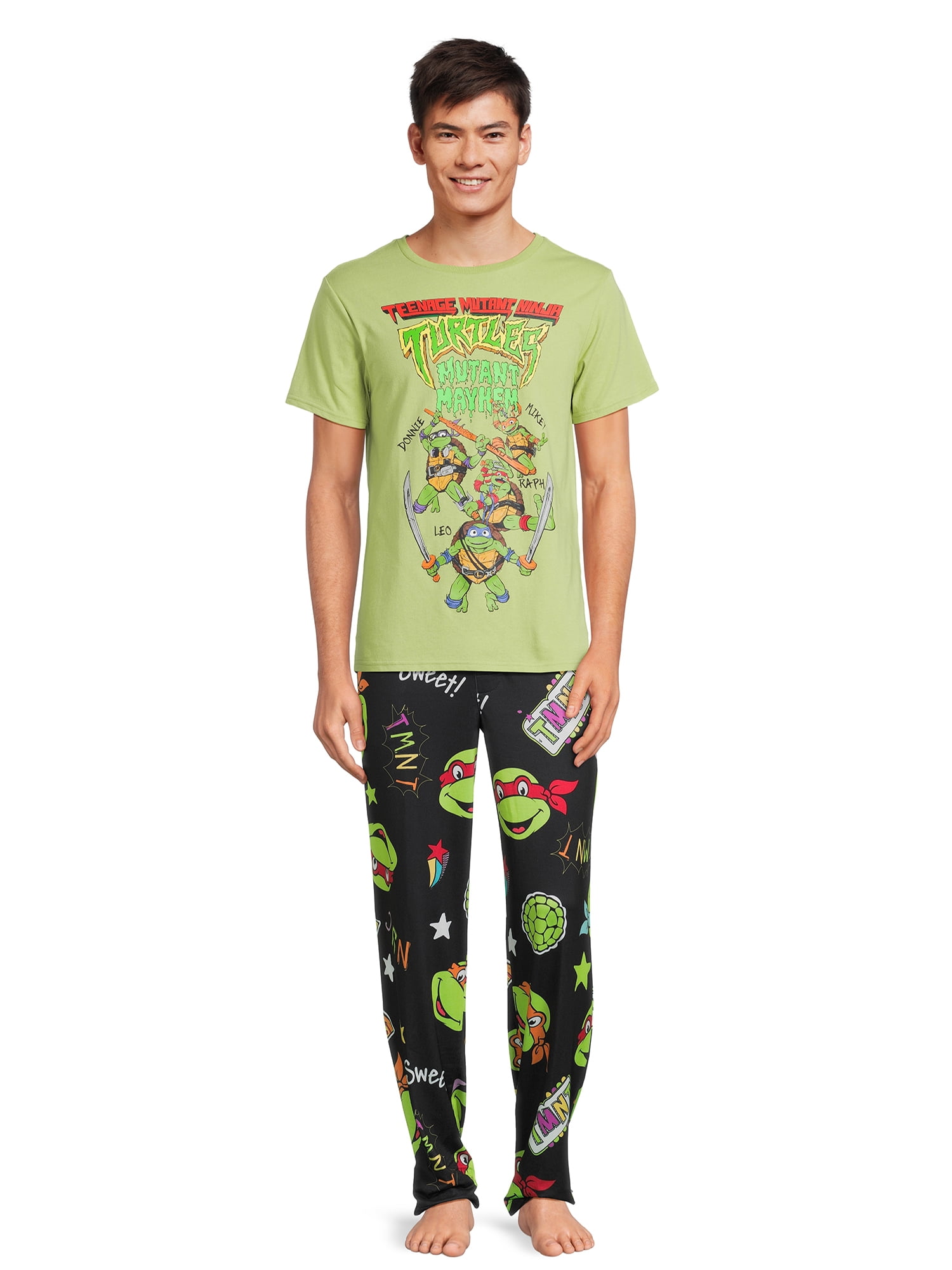 Teenage Mutant Ninja Turtles Men's Sleep Pants, Sizes S-2XL
