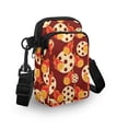 thumbnail image 3 of HELLHERO Shoulder Bag Polyester Double Deck Abstract Ember Splatter for Outdoor Travel Daily Use Men, Women, 3 of 7