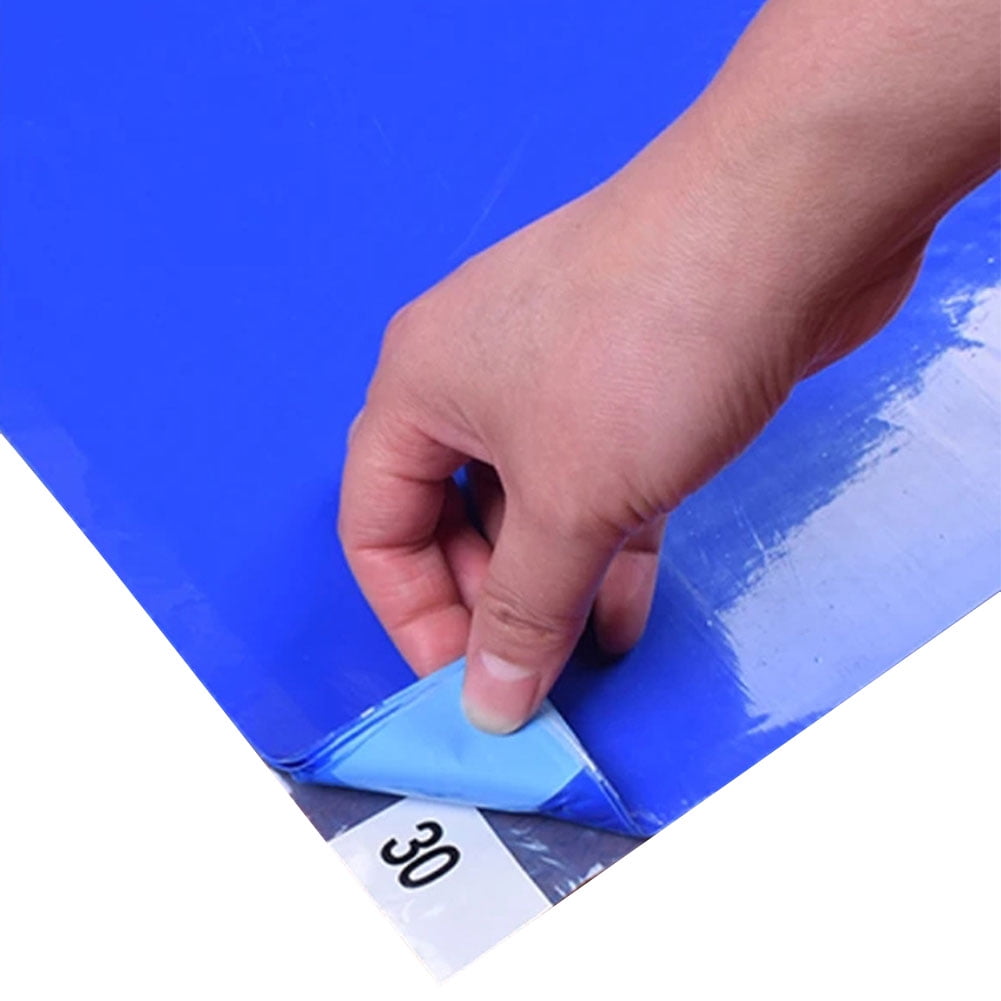 Home Peelable Anti Dust Peel Off Disposable Cleaning Home Floor Mat Rug 45 60cm Walmart Com