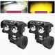 thumbnail image 2 of 2pcs Motorcycle racer universal light super bright projector lens fog light motorcycle led headlight auxiliary spotlight, 2 of 5