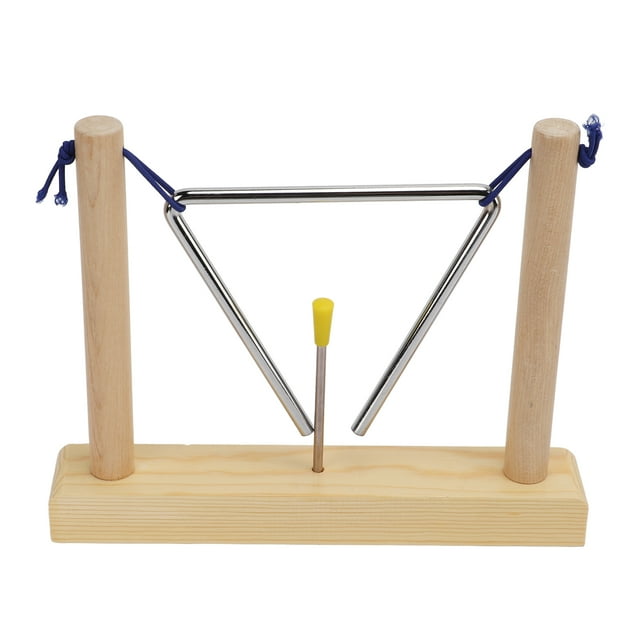 Music Triangle,Hand Percussion Triangle Musical Percussion Triangle Playing Triangle Instrument Masterfully Created