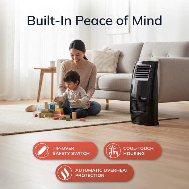 Lasko 1500W Ceramic Heater - Portable devices for ecommerce
