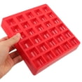 thumbnail image 3 of GOOHOCHY 2 Pcs Boîte de Tri de Pièces en Plastique Rouge avec Compartiments à Compartiments Multiples pour le Rangement des Pièces, 3 of 8