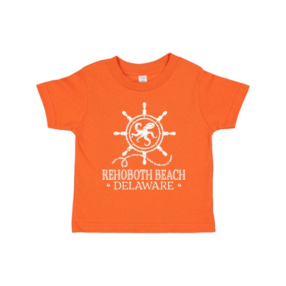 Inktastic Rehoboth Beach Delaware Nautical Boys or Girls Toddler T-Shirt