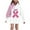 Pink-10, variant on Avrntaa Oversized Hoodies for Teen Girls Ribbon Print Long Sleeve Pullover Top Fall Winter Cozy Clothes