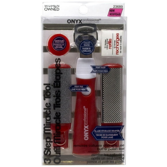 Onyx Professional 3 Step Miracle Foot Tool