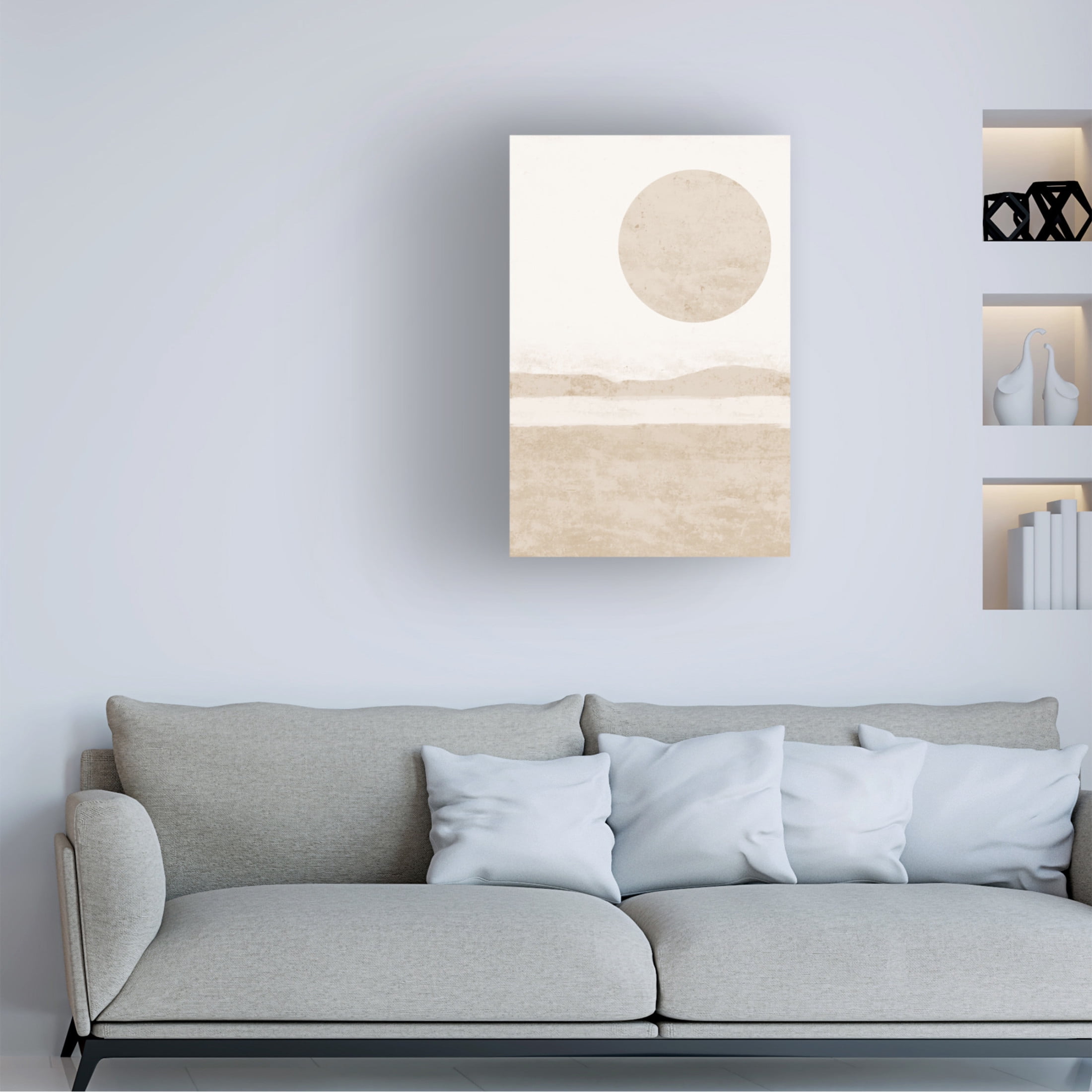 Trademark Fine Art Melloi Art Prints Sunset Art Canvas Wall Art