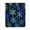 Blue-purple Snowflakes, variant on 50x60 inch Crystal Fleece & Arctic Fleece Blanket Soft Bed Throws for Home or Camping Deep Indigo Snowflakes