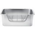 thumbnail image 3 of Stainless Steel Sifting Litter Box for Rabbit (M), 3 of 6