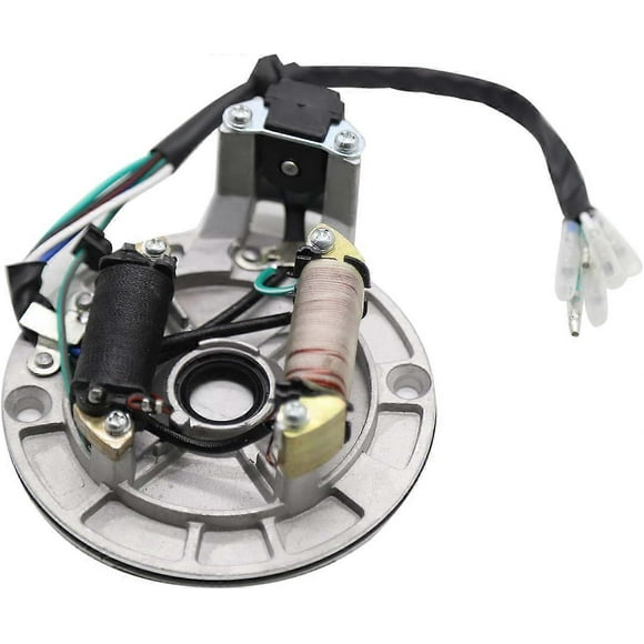 2-Coil Magneto stator Replacement for 50CC 70CC 90CC 110CC 125CC Kick Start ATV Dirt Bike and Go Kart