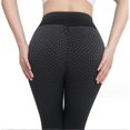 thumbnail image 4 of AEXTO Yoga Pants Honey Peach Hips lady High Waist Jacquard Sports Tights Large Hip Lifting Fitness Pants for Women springtok workout clothes, 4 of 8