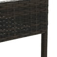 thumbnail image 7 of Westin Outdoor 4-Piece Rattan Wicker Patio Conversation Sofa Set with Cushions, Coffee/Beige, 7 of 7