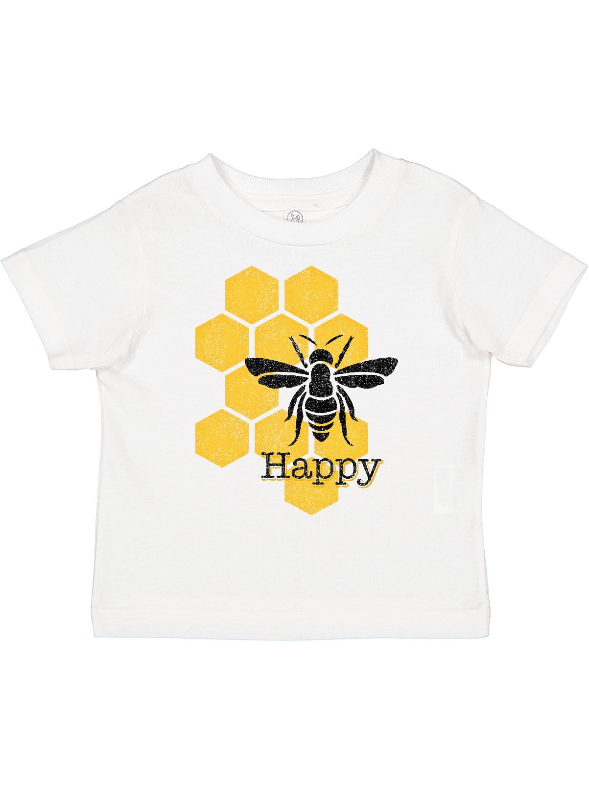 Honey Bees in A Honeycomb Kids Print Graphic Tee Short Sleeve T-Shirt Honey Bees in A Honeycomb Kids Print Graphic Tee Short Sleeve T-Shirt