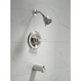 thumbnail image 2 of Delta Foundations BT13410-SS 1-Spray Single Handle Tub & Shower Faucet in Stainless, 2 of 5