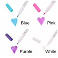 thumbnail image 3 of 1pc/4pcs Home Erasable Fabric Crafts Needlework Tool Water-soluble Marker Pen Cross Stitch BLUE 4PCS, 3 of 8