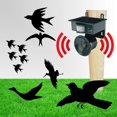 thumbnail image 3 of Repelente ultrasónico del gato, alarma audible y visual del repelente del animal y del pájaro, carga solar o de la batería, repelente impermeable, para el jardín y los campos etc Feliz Sencillez, 3 of 3