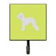 Laisse Verte Ou Porte-Clés en Damier Bedlington Terrier – image 1 sur 1