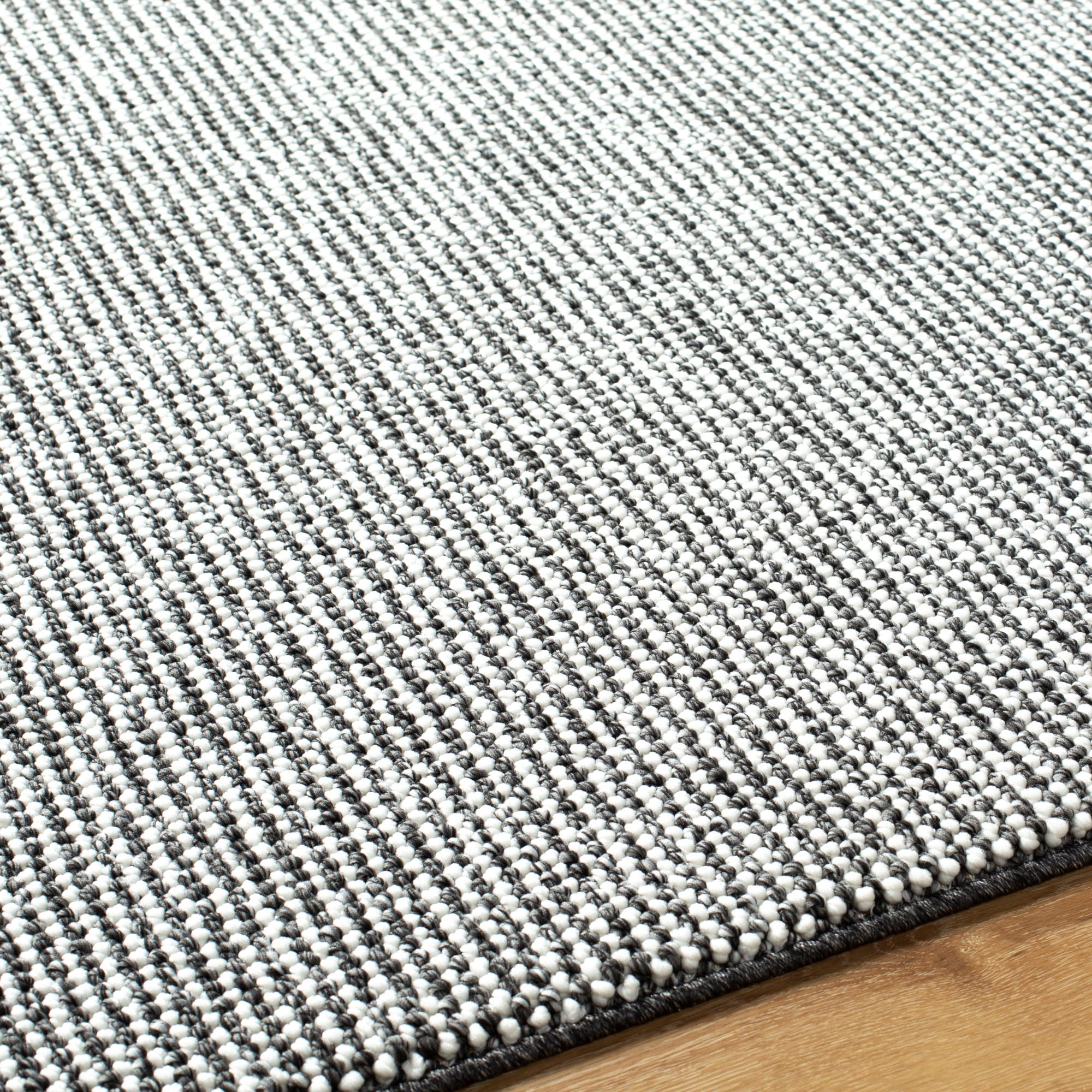 Artistic Wavers Bouclair Area Rug, 5'3" x 7', Medium Gray