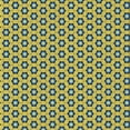 thumbnail image 1 of Ahgly Company Indoor Square Patterned Bold Yellow Novelty Area Rugs, 8' Square, 1 of 6