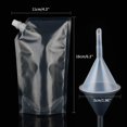 thumbnail image 3 of 13 Flacons en Plastique pour Boissons Réutilisables Dissimulables avec Entonnoir; 13 Flacons en Plastique pour Boissons Réutilisables Dissimulables avec Entonnoir, 3 of 4
