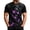 Purple, variant on CONFREE Halloween Mens Short Sleeve Tshirts Crew Neck Skeleton Graphic Lightweight Hallowmas T-Shirts for Men