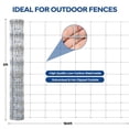 thumbnail image 2 of Memoryfield 4.9ft x 164ft Galvanized Cattle Fence, Heavy Duty Livestock Wire Fence for Cattle, Sheep, Pig & Deer, Rust-Resistant Farm & Garden Fence, 2 of 8