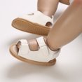 thumbnail image 6 of Otqutp Causal Footwear for Toddler Summer Children Shoes Boys Girls Sandals Flat Bottom Lightweight Three Hook Loop Straps Open Toe Breathable and Comfortable, 6 of 9