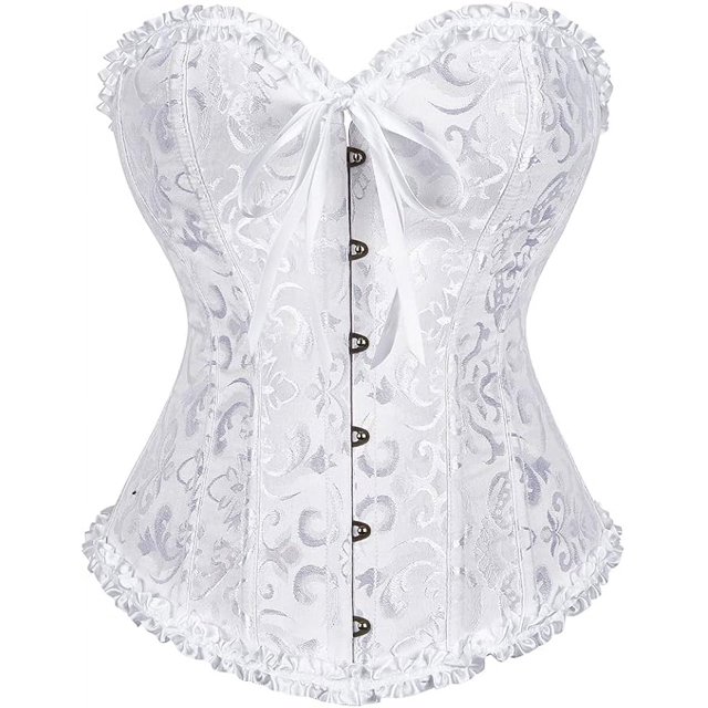 Corsé de pecho completo para mujer, corsé bustier gótico vintage