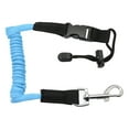 thumbnail image 2 of koolsoo Coiled Lanyard Rope Bungee Cord Tool Tether Leash Boating Kayak Paddle Leash Blue, 2 of 9