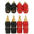 thumbnail image 4 of Haut-parleur Doré, Connexions Haut-Parleur Noir et Rouge, pour Audio, 4 of 8