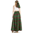 thumbnail image 2 of Sakkas Asma Second Convertible Traditional Wax Print Adjustable Strap Maxi Skirt - 243 - One Size, 2 of 5