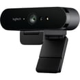 thumbnail image 2 of Cámara Web Logitech Brio con resolución 4K, RightLight 3, HDR. Logitech 960-001105, 2 of 5