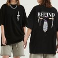 thumbnail image 3 of Camiseta de Gojo Satoru para hombre y mujer, camisa con estampado de Jujutsu Kaisen, informal, a la moda, de Manga, 3 of 5