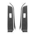 thumbnail image 2 of Real Bright Soft Car Interior Carbon Fiber Sticker DecorationCarbon Fiber Interior Rear Window Control Kit Cover For Toyota Camry 12-14Auto Car Protection Interior Accessories, 2 of 8