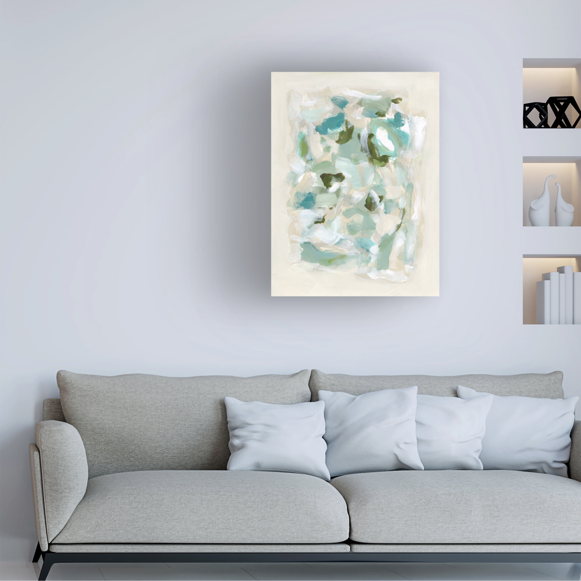 Christina Long 'Tinted Abstract V' Canvas Art