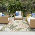 thumbnail image 4 of Nourison Aloha 7'10" x 10'6" Ivory Green Modern Rug, 4 of 10