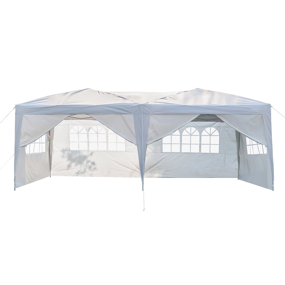 Aimee Lii 120"x240" Canopy Tent Awnings for Decks, Backyard Canopy Gazebo, Outdoor Tent Canopy for Wedding Party Event Tent, White Aimee Lii 120"x240" Canopy Tent Awnings for Decks, Backyard Canopy Gazebo, Outdoor Tent Canopy for Wedding Party Event Tent, White