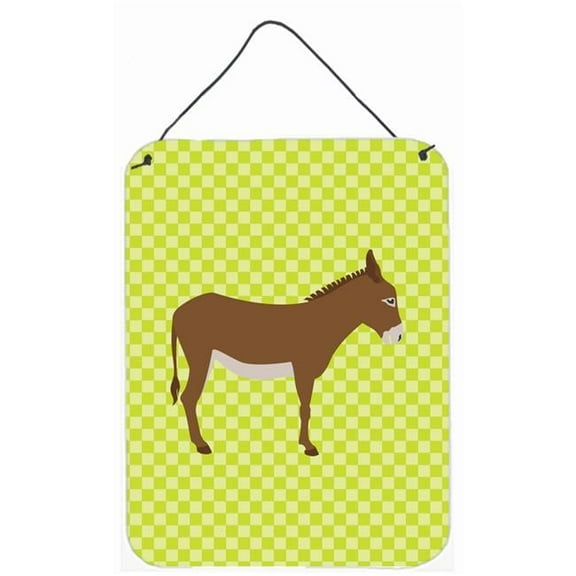 Cotentin Donkey Green Wall or Door Hanging Prints