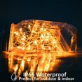 thumbnail image 3 of Juego de 16 luces LED Fairy Lights Yiaht, 10 pies, 30 unidades, resistentes al agua, 3 of 7