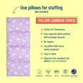 thumbnail image 6 of Wildkin Kids Floor Lounger – Pillow Lounger, Travel-Friendly, Ideal for Sleepovers, Pillows Not Included - Unicorns, 6 of 6
