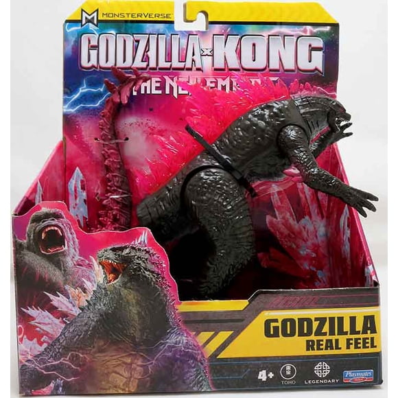 Godzilla x Kong : The New Empire : 6” Real Feel Godzilla Action Figure by Playmates Toys